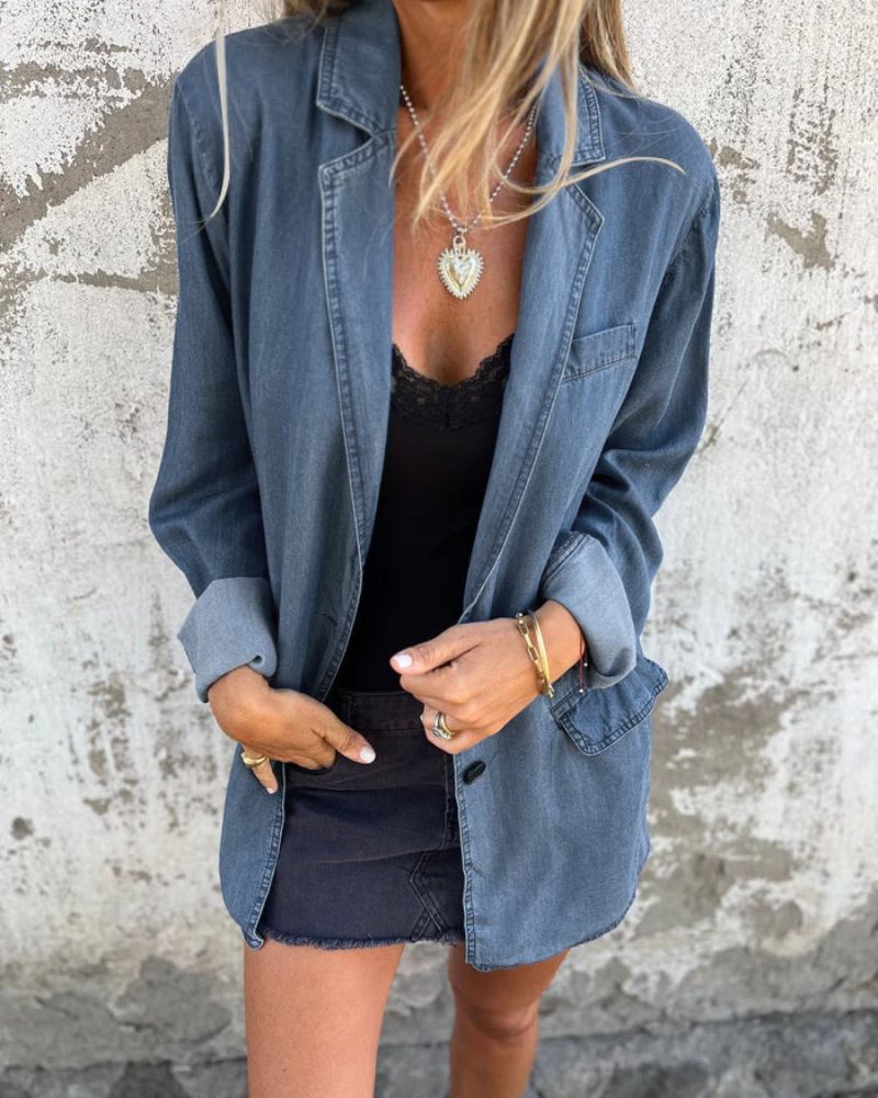 Charley | Denim Blazer